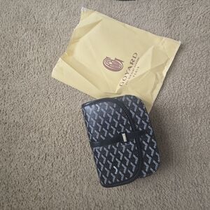 Goyard Black and White Patterned Clutch